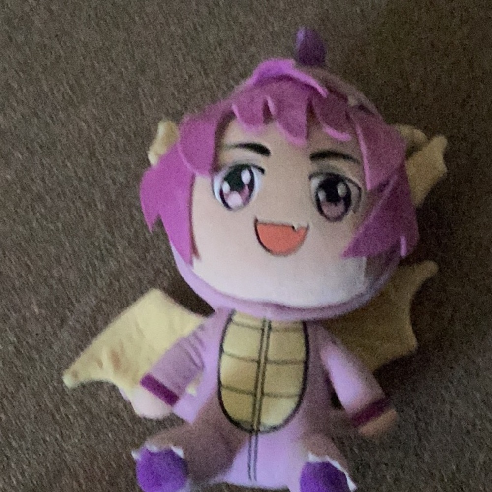 Limited edition dragon light plushie